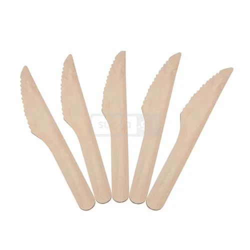 Disposable wooden knife
